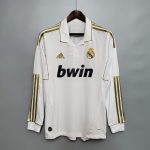 Real Madrid Jersey 2011/12 Long Sleeve – Retro Football Shirt | RFS UK Pro Jersey Shop