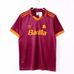 Roma Football Shirt 1992-94 Home Retro | RFS UK Pro Jersey Shop