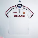 Man Utd Shirts – 1998-99 Commemorative Kit (White) | RFS UK Pro Jersey Shop