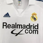 Real Madrid Jersey 2001-02 Home – Retro Football Shirt | RFS UK Pro Jersey Shop