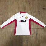 Roma Football Shirt 2001-02 Away Retro Long Sleeve | RFS UK Pro Jersey Shop