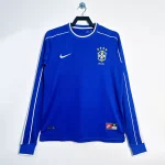 1998 Brazil Away Shirt – Long Sleeve Retro Football Jersey | RFS UK Pro Jersey Shop
