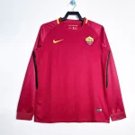 Roma Football Shirt 2017-18 Home Retro Long Sleeve | RFS UK Pro Jersey Shop