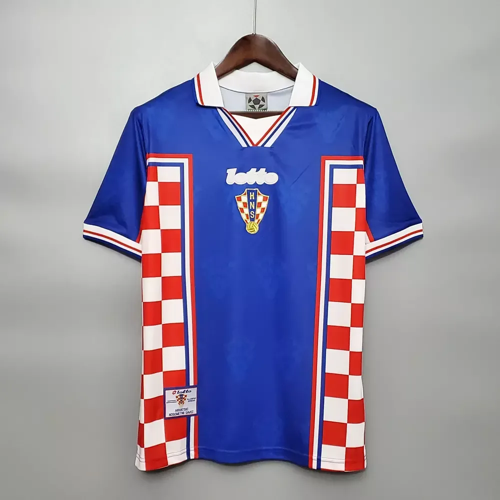 Croatia Football Shirt 1998 Home – Limite...