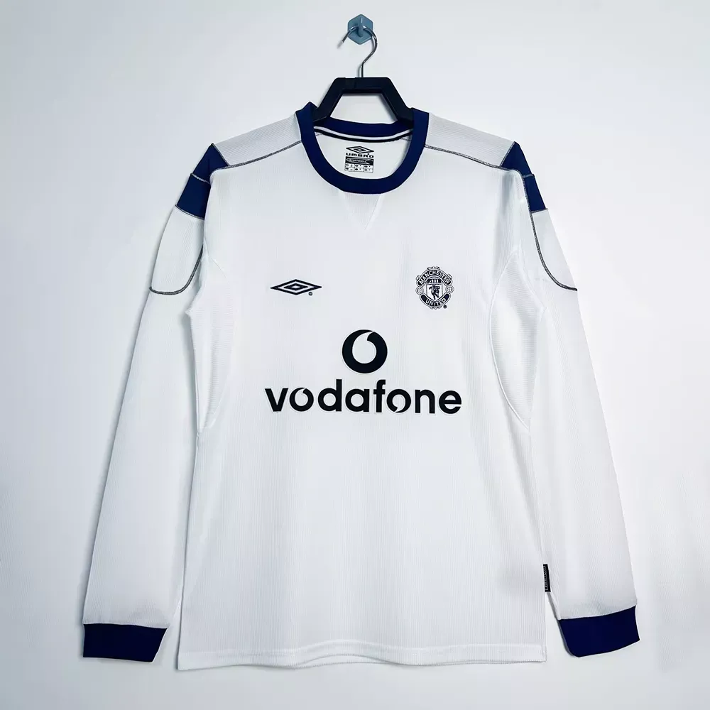 Man Utd Shirt 2000-01 Away Retro – Long Sleeve ...