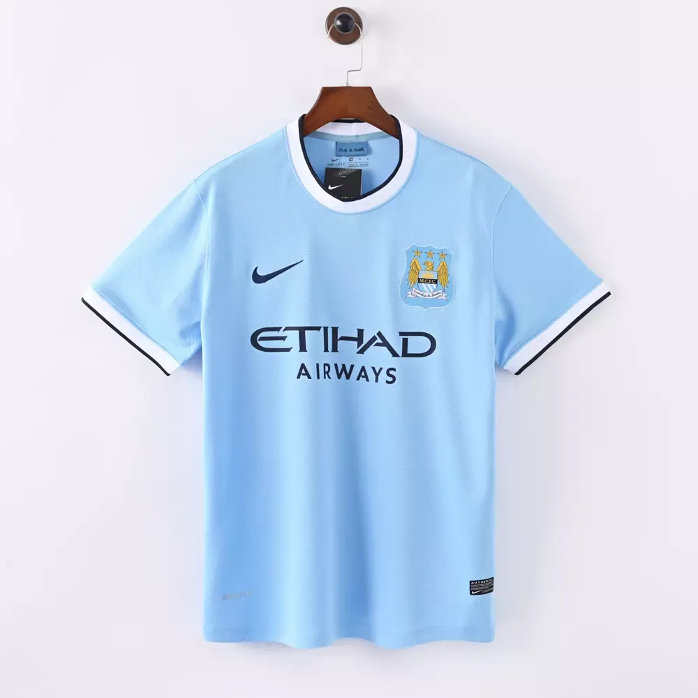 Man City Jersey – 2013/14 Home Kit (Blue)...