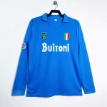 Napoli Shirt 1987-88 Home Long Sleeve | RFS UK Pro Jersey Shop
