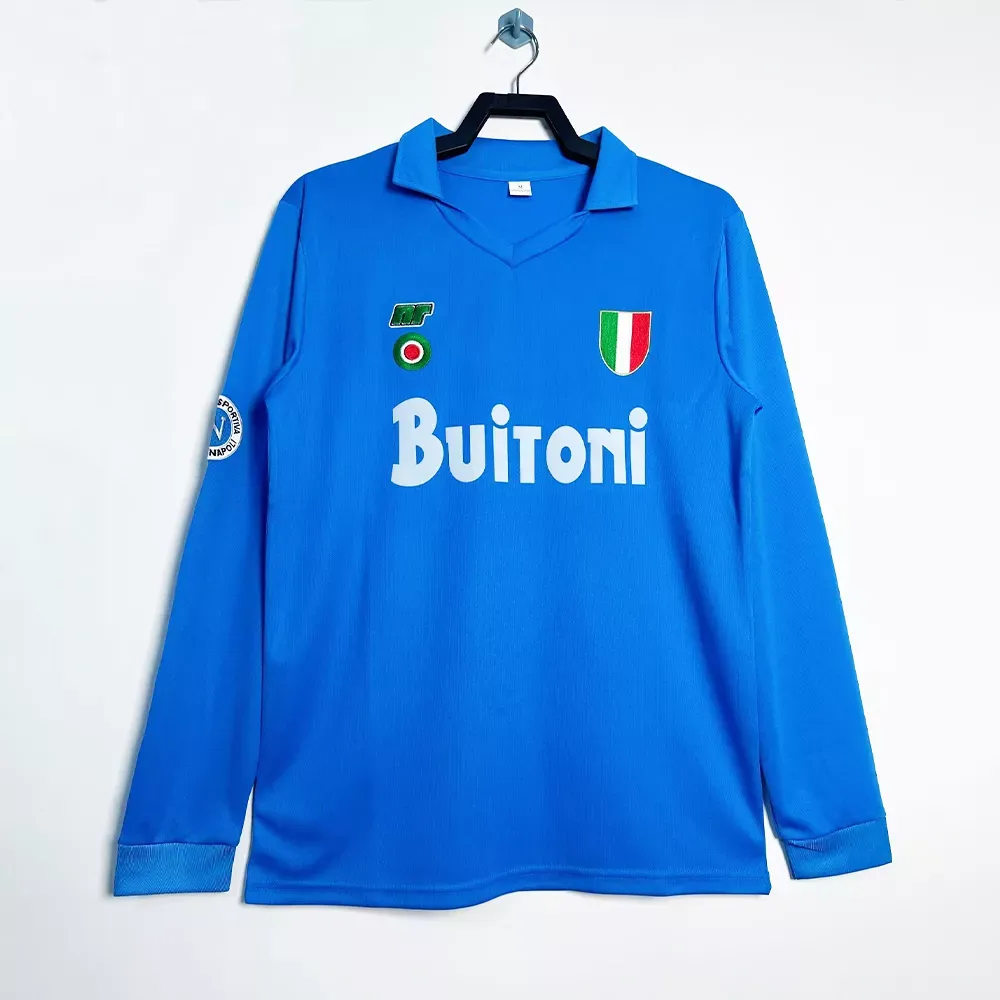 Napoli Shirt 1987-88 Home Long Sleeve | RFS UK ...