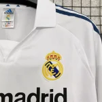 Real Madrid Jersey 2001-02 Home – Retro Football Shirt | RFS UK Pro Jersey Shop