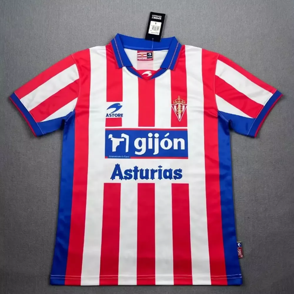 Vintage Sporting Gijon 2001/02 Home Jersey &#82...