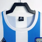 Argentina Jersey 1986 Home Long Sleeve – Retro Football Shirt | RFS UK Pro Jersey Shop