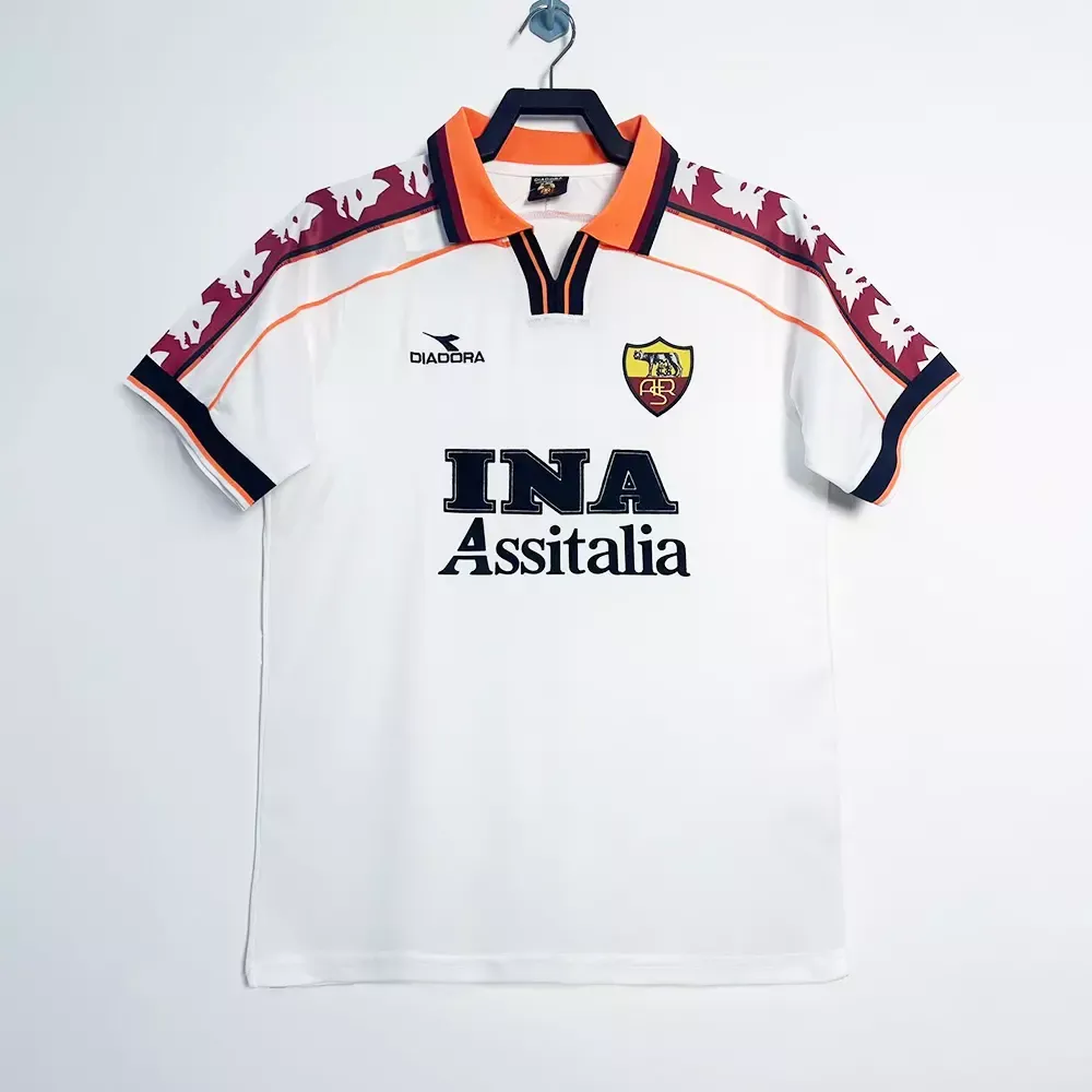 Roma Football Shirt 1998-99 Away Retro | RFS UK...