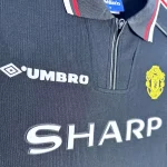 Man Utd Shirts – 1998-99 Away Kit (Blue & Black) | RFS UK Pro Jersey Shop