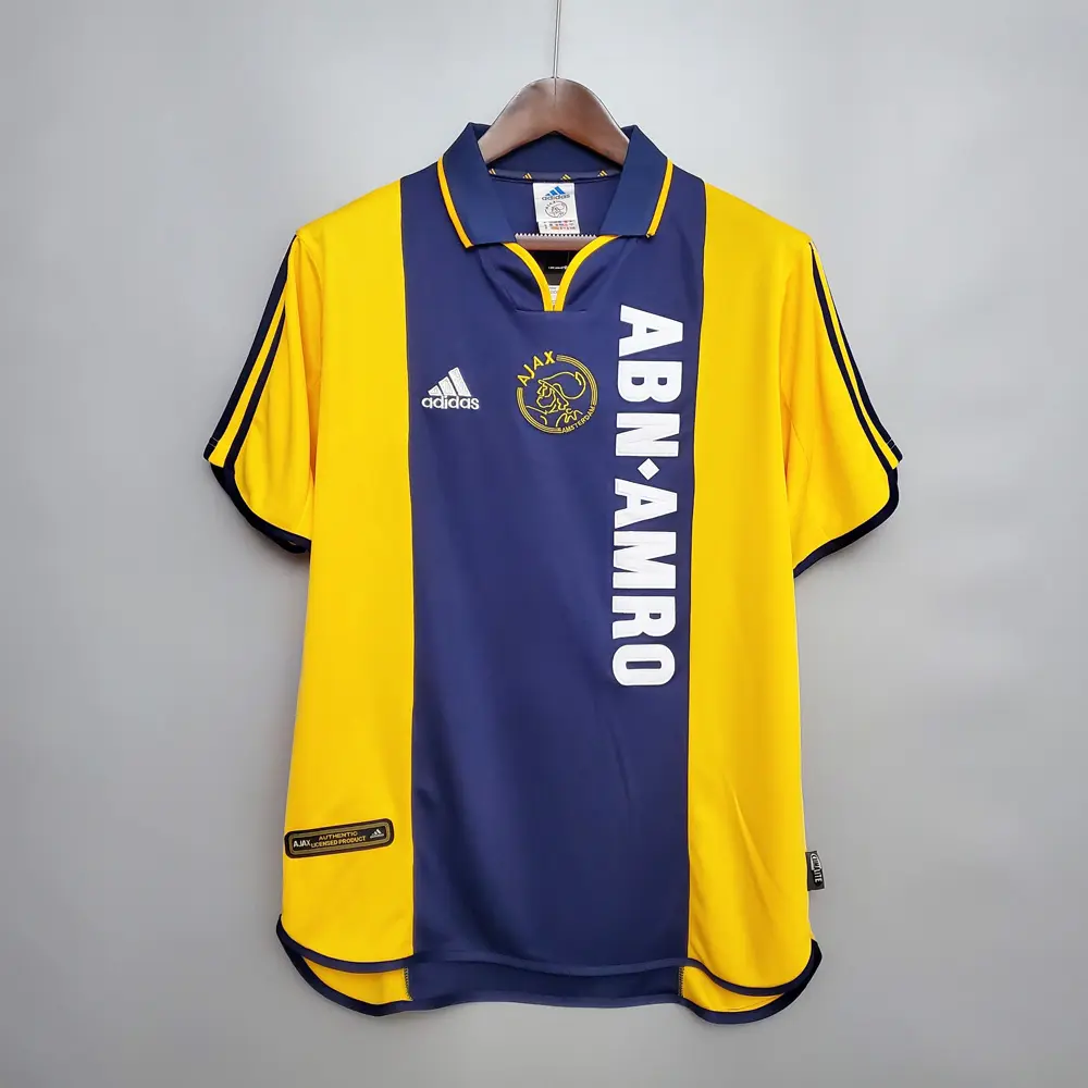 Retro 00/01 Away Ajax Shirt | RFS UK Pro Jersey...
