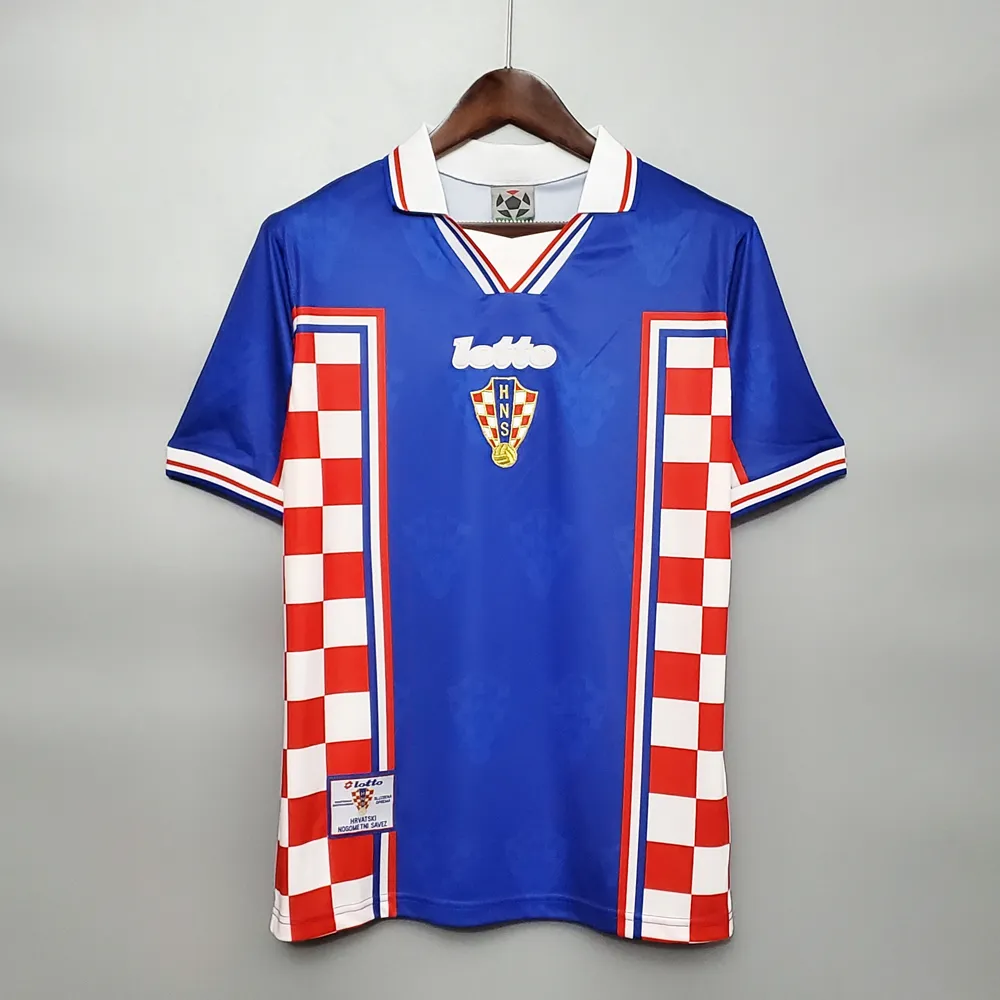 Retro 1998 Croatia Football Shirt Away | RFS UK