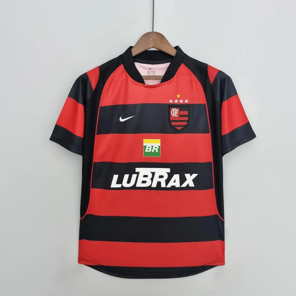 Retro Flamengo 2003/04 Home Football Shirt – Cl...